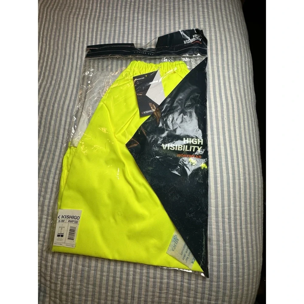 Safety‎ Visibility Rain Suit Jacket & Pants Luminator S/M Yellow